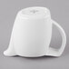 Schonwald 9194730 Avanti Gusto 10 oz. Continental White Porcelain Creamer - 6/Case Main Thumbnail 4