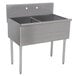 Advance Tabco 6-2-36 Two Compartment Stainless Steel Commercial Sink - 36" Main Thumbnail 3