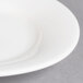A Villeroy & Boch white porcelain oval platter with a small rim.