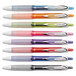 Uni-Ball 1739929 Signo 207 Assorted Ink with Assorted Barrel Colors 0.7mm Retractable Roller Ball Gel Pen - 8/Set Main Thumbnail 1