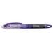 A purple Sharpie highlighter pen with a black cap and tip.