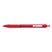 A red Paper Mate InkJoy 300 RT ballpoint pen with a red barrel and cap.