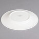 A Villeroy & Boch white porcelain plate with a round rim.