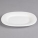 Villeroy & Boch 16-4004-2740 Affinity 6 1/2" x 5 3/4" White Porcelain Oval Platter - 6/Case Main Thumbnail 3