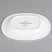 Villeroy & Boch 16-4004-2740 Affinity 6 1/2" x 5 3/4" White Porcelain Oval Platter - 6/Case Main Thumbnail 4