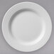 A white Villeroy & Boch porcelain plate with a circular edge.