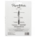 A Paper Mate Profile 1.4mm Retractable Ballpoint Pen with a black barrel and white barrel.
