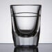 Anchor Hocking 5282/928U 2 oz. Fluted Shot Glass with 1 oz. Pour Line - 12/Case Main Thumbnail 2