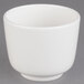 A Villeroy & Boch white porcelain bowl with a small handle.