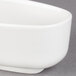 A Villeroy & Boch white porcelain bowl with a small handle.