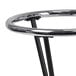 Lancaster Table & Seating 22" x 22" Black 3" Bar Height Column Cast Iron Table Base with 16" Foot Ring Main Thumbnail 5