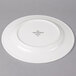 A white Villeroy & Boch porcelain plate with a white rim.