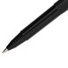 Uni-Ball 60040 Onyx Black Ink with Black Matte Barrel 0.5mm Roller Ball Stick Pen - 12/Pack Main Thumbnail 2