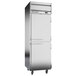 Beverage-Air HRPS1-1HS Horizon Series 26" Solid Half Door All Stainless Steel Reach-In Refrigerator Main Thumbnail 1