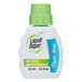 A white bottle of Paper Mate Liquid Paper Fast Dry Correction Fluid with a green lid.