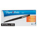 Paper Mate 8430152 Point Guard Flair Black Ink with Black Barrel Needle Tip Stick Pen - 12/Pack Main Thumbnail 5