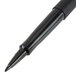 Paper Mate 8430152 Point Guard Flair Black Ink with Black Barrel Needle Tip Stick Pen - 12/Pack Main Thumbnail 4