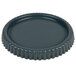 A Matfer Bourgeat fluted non-stick tart pan with a raised bottom in a black plastic container.