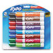 A package of Expo 12-color dry erase markers with a green and white logo.
