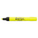 Berol 64324 4009 Fluorescent Yellow Chisel Tip Desk Style Highlighter - 12/Pack Main Thumbnail 1