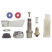 A Fisher stainless steel faucet check stem repair kit.