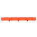 Carlisle RE16C24 OptiClean 16 Compartment Orange Color-Coded Glass Rack Extender Main Thumbnail 3