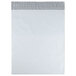 Quality Park 46200 Redi Strip 14" x 17" White Poly Mailer - 100/Pack Main Thumbnail 3