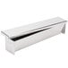 Ateco 4920 11 3/4" Stainless Steel Terrine Mold with Cover and Flat Bottom Main Thumbnail 3