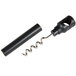 A black Franmara plastic pocket corkscrew with a black handle.