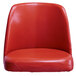 Lancaster Table & Seating 19" Wide Crimson Barstool Bucket Seat Main Thumbnail 3