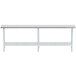 Advance Tabco ELAG-248-X 24" x 96" 16 Gauge Stainless Steel Work Table with Galvanized Undershelf Main Thumbnail 1
