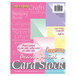 Pacon 109130 Reminiscence 8 1/2" x 11" Assorted Pastel Pearl Colors Pack of 65# Cardstock - 50 Sheets Main Thumbnail 1