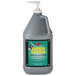 A grey Kutol Pro 4502 gallon bottle of citrus-scented scrub cleaner with a pump.
