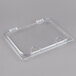 Carlisle 10238Z07 StorPlus EZ Access 1/2 Size Clear Polycarbonate Hinged Lid with Two Handles Main Thumbnail 3