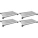 Cambro ESK1848V4580 Camshelving® Elements 18" x 48" Shelf Kit with 4 Vented Shelves for Stationary Units Main Thumbnail 1