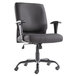 A black OIF office chair with arms and wheels.