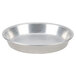 An American Metalcraft tin-plated steel deep dish pizza pan on a white background.