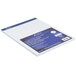 Ampad 20-210 8 1/2" x 11 3/4" Quadrille Ruled White Perforated Writing Pad - 12/Pack Main Thumbnail 4
