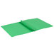 Oxford 52503 8 1/2" x 11" Green Report Cover with 3 Fasteners - 25/Box Main Thumbnail 5