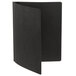 Oxford 52506EE 8 1/2" x 11" Black Report Cover with 3 Fasteners - 25/Box Main Thumbnail 2