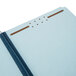 A blue Pendaflex legal size fastener folder.