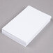 A stack of Oxford white index cards.