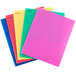 A group of Oxford colorful plastic folders.