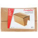 A package of brown Pendaflex legal size file folders with flap and cord closure.