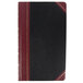 A Boorum & Pease black and red record and account book with a red border.
