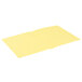 A yellow Oxford pocket folder.