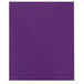 Oxford 51726EE Letter Size 2-Pocket High Gloss Laminated Paper Pocket Folder, Purple - 25/Box Main Thumbnail 3