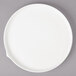 Bon Chef 1400005P Stacked Lines 9 7/8" White Porcelain Dinner Plate - 24/Case Main Thumbnail 2