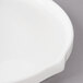 Bon Chef 1400005P Stacked Lines 9 7/8" White Porcelain Dinner Plate - 24/Case Main Thumbnail 4