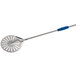 GI Metal Azzurra8" Stainless Steel Round Turning Perforated Pizza Peel with 47'' Handle I-20F/120 Main Thumbnail 2
